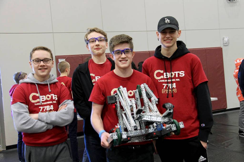 Smart Boys, left to right, Jack Stephens, Ezekiel Ross, Ethan Sewell andReilly Bowers. Not Pictured: Derek de la Cruz. (Contributed photo)