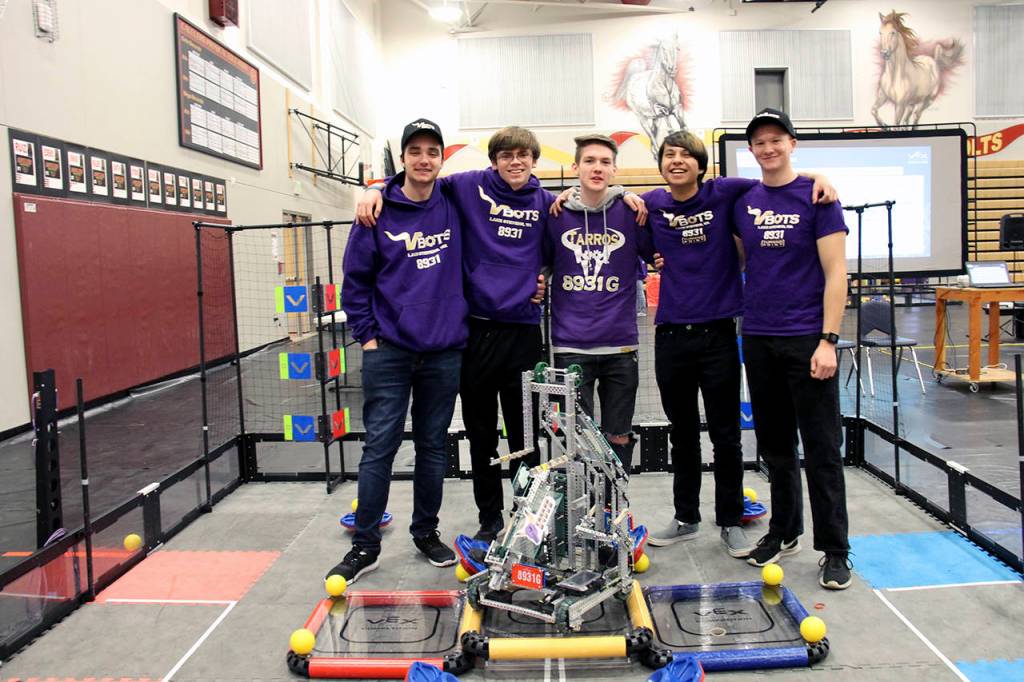 Tarros, left to right, Troy Elmer, Matt Van Ginneken, Jacob Hubble, Jackson Langlet and Karson Tuck. (Contributed photo)