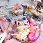 Katielynn Nason, at age 4 months, was hooked up to tubes and wires in a hospital bed in March 2018, two days after she suffered a beating at the hands of her father. Kenneth Nason was sentenced Tuesday for the assault that left her with brain damage. (Nicolette Flynn)