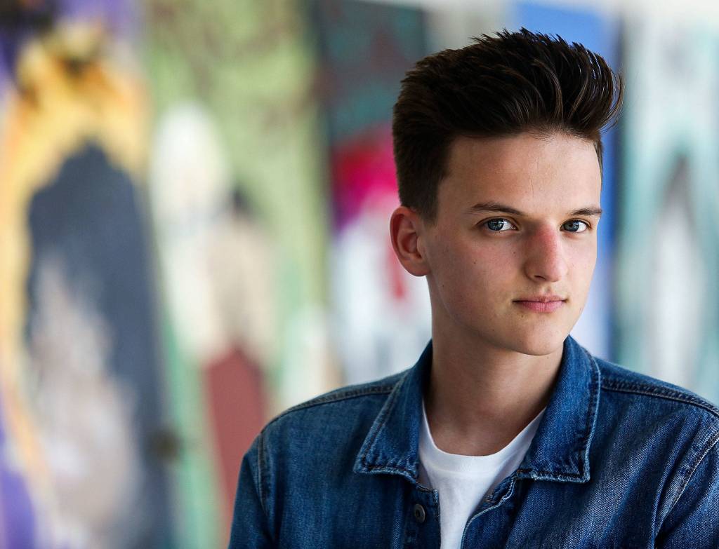 Herald Super Kid Elijah Beals, a senior at Glacier Peak High School, loves soccer and hopes to be a pastor. (Dan Bates / The Herald)