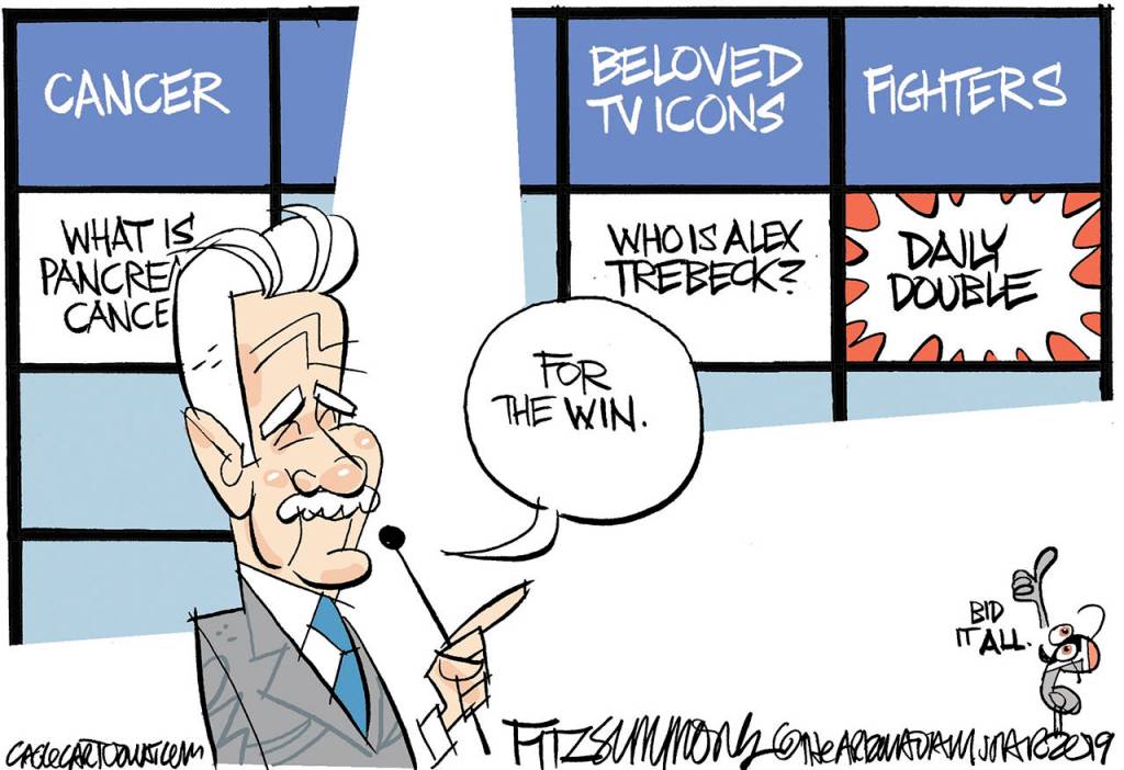 Editorial cartoons for Tuesday, March 12