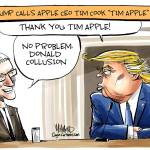 Editorial cartoons for Tuesday, March 12