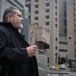 Jack Donson, president of New York-based My Federal Prison Consultant and a retired federal Bureau of Prisons employee, stands outside federal court and Manhattan Correctional Center, where hes consulted with inmate clients, Friday in New York. Donson welcomes recent criminal indictments exposing shady dealings in the largely unregulated industry of prison consultants. (AP Photo/Bebeto Matthews)
