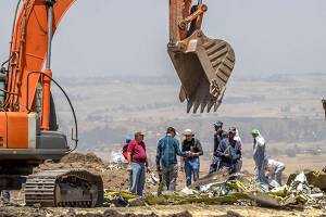 Boeing part found at crash site hints at same cause as Lion Air