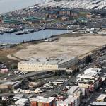 Kimberly-Clark is looking to sell about 58 acres where its former mill operated in Everett. (Andy Bronson / The Herald)