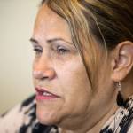 Teri Gobin speaks at the Tulalip Tribes headquarters Aug. 10, 2017. She was recently elected chairwoman of the Tulalip Tribes. (Andy Bronson / Herald file)