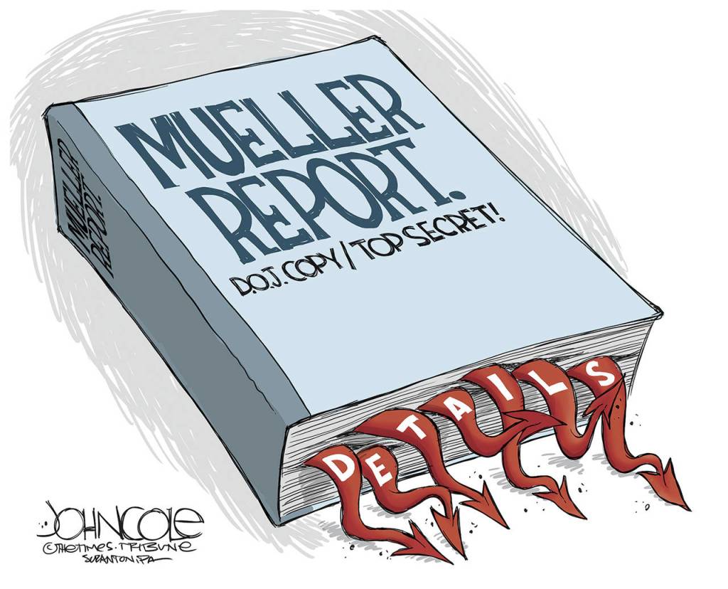 Editorial cartoons for Tuesday, April 2