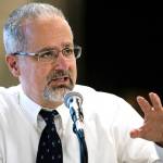 Michael Ciaravino, former Newburgh, New York, city manager, is shown at a Newburgh City Council meeting on July 9, 2018. Ciaravino is the top candidate for Mill Creek city manager. (Kelly Marsh / Times Herald-Record)