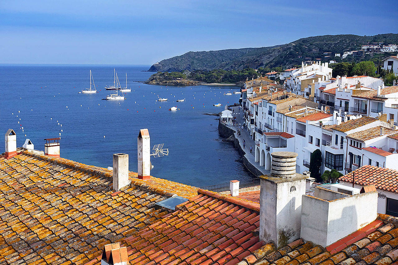 Spains sunny port town of Cadaques is an idyllic alternative to the glitzy Mediterranean resorts nearby. (Rick Steves Europe)