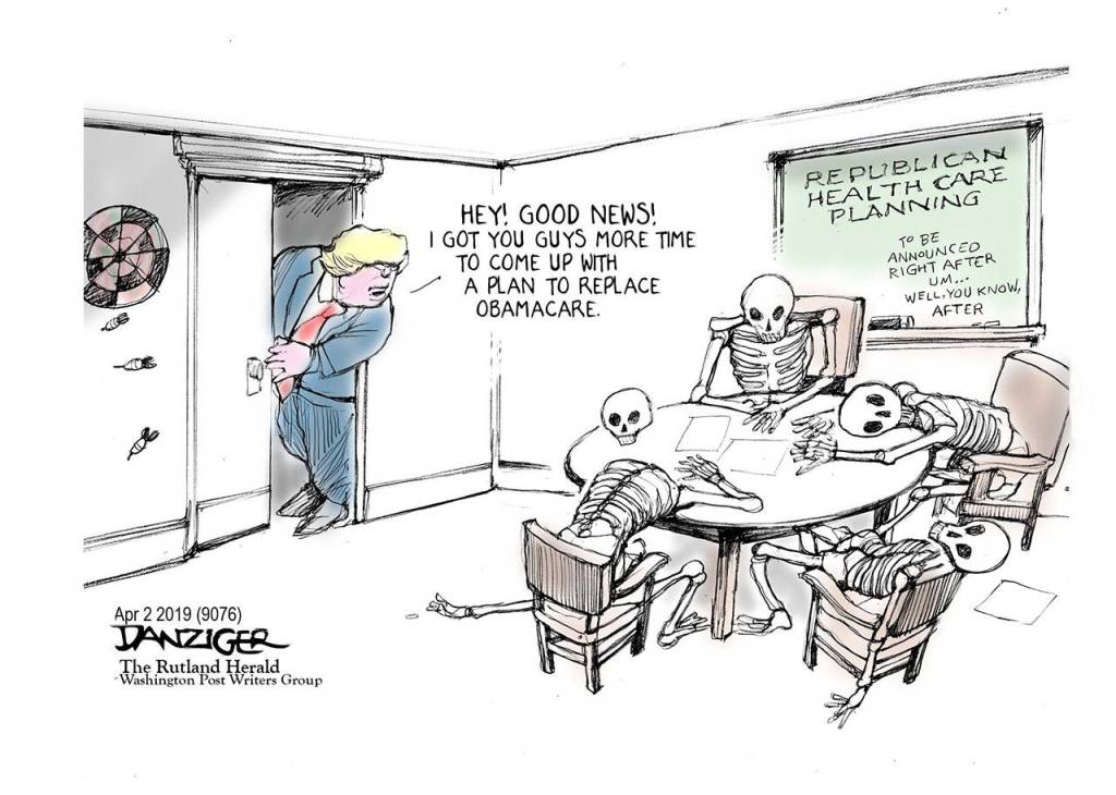 Editorial cartoons for Sunday, March 7