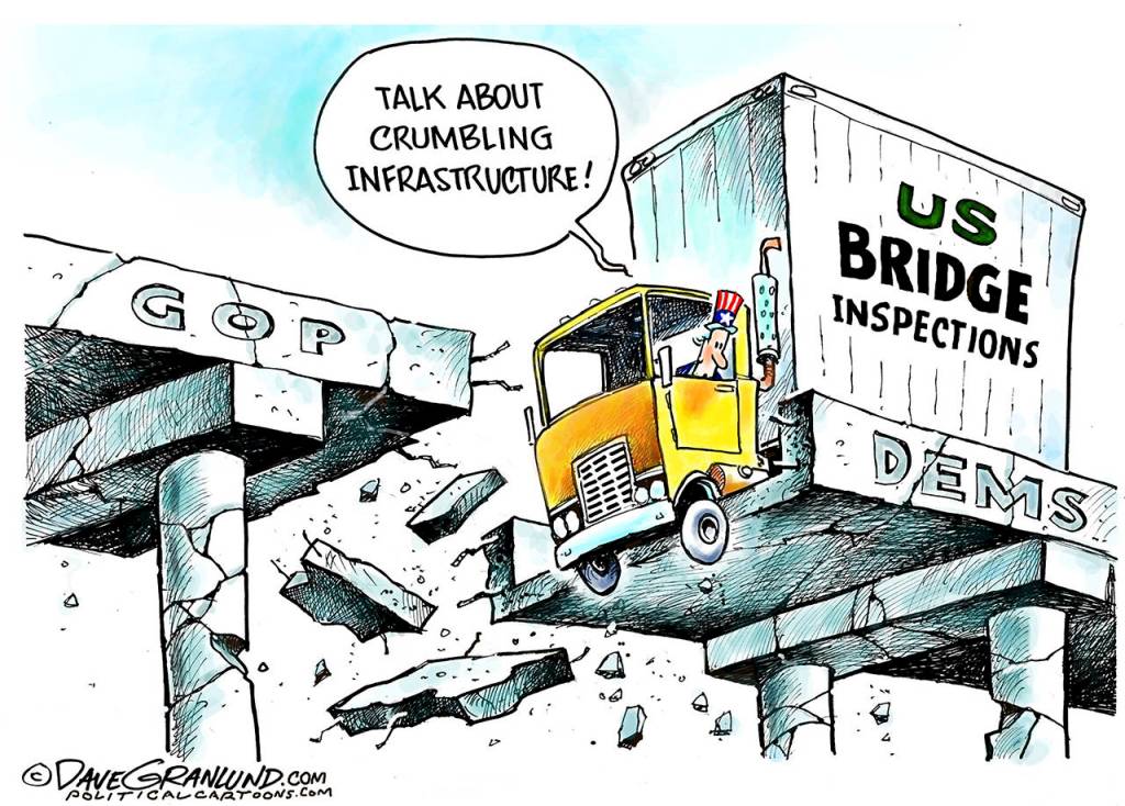Editorial cartoons for Sunday, March 7