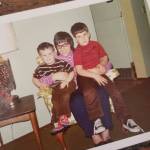 A family photo of Patti Clawson with sons Tad and Brad. The brothers host an annual charitable dinner in their mothers memory.