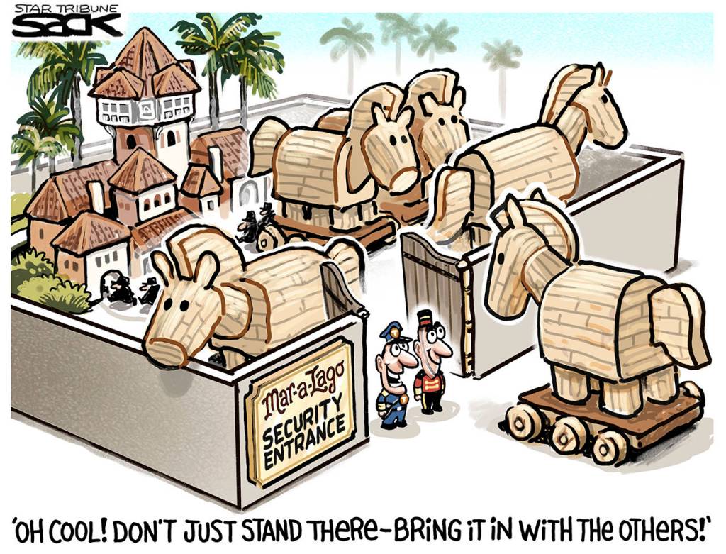 Editorial cartoons for Thursday, April 11