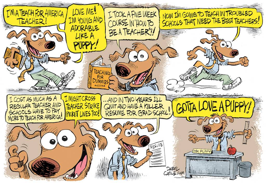 Editorial cartoons for Friday, April 12