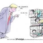 Editorial cartoons for Friday, April 12