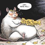 Editorial cartoons for Friday, April 12