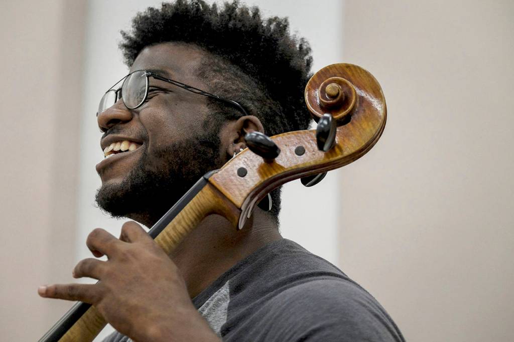 Despite a lack of early musical education, Adams had a natural ear for pitch, said Gerald Fowkes, his former teacher. (Jahi Chikwendiu/Washington Post)