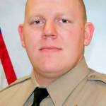 Cowlitz County Sheriffs Office Deputy Justin DeRosier, 29, was shot and killed Saturday. (Cowlitz County Sheriffs Office/The Columbian via AP)