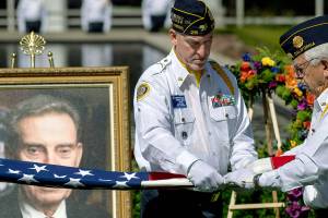 Ed Nixon, president’s brother, remembered at memorial service