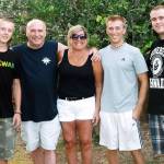 Bradley, Alan, Deanna, Nathaniel and Zachary Hogue. (Hogue family photo)