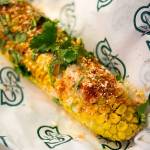 Paseos Famous Roasted Corn from Paseo, renowned for its Caribbean-inspired sandwiches. (Andy Bronson / The Herald)