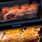 Burgers and fries from Lil Woodys await hungry Mariners fans at T-Mobile Park. Lil Woodys is a new food vendor at the ballpark this year. (Andy Bronson / The Herald)