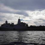 The USS Arlington is seen on the Mediterranean Sea in February. (U.S. Navy photo by Mass Communication Specialist 2nd Class Brandon Parker/Released)