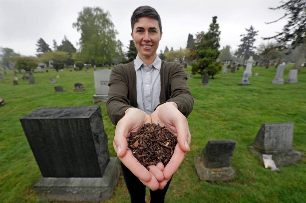 Back to the Earth: State set to allow human composting