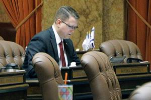 Timestamps show lawmaker was in chat that discussed violence