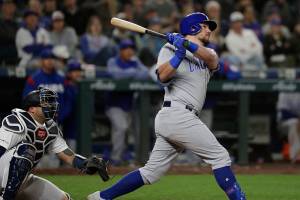 M’s fall to Cubs on late Schwarber home run