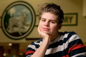 Megan Black, 17, a Henry M. Jackson High School senior, has recently been accepted to MIT, participated on the varsity girls swim team and earned a perfect 4.0 GPA. (Kevin Clark / The Herald)