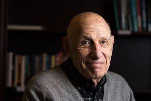 David Zinman, 88, of Mill Creek, wrote a story called A Ten-Cent Plaque about a dime-store gift he gave to his mom, Florence, on Mothers Day when he was a boy. He found it in a drawer along with her valuables many years later. (Andy Bronson / The Herald)