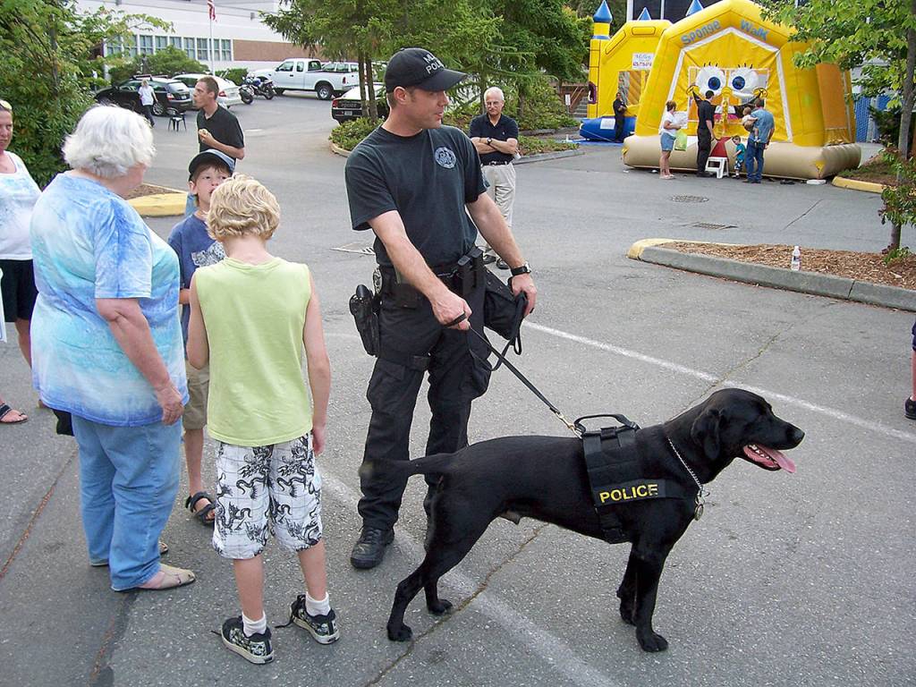 K-9 Hunter went on hundreds of calls, helping out police agencies around Puget Sound. (Mountlake Terrace Police Department)