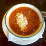 Faki, a vegetarian lentil soup, has a bit of spice and nice blend of flavors. (Sharon Salyer/The Herald)