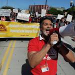 May Day marchers take to streets in Northwest