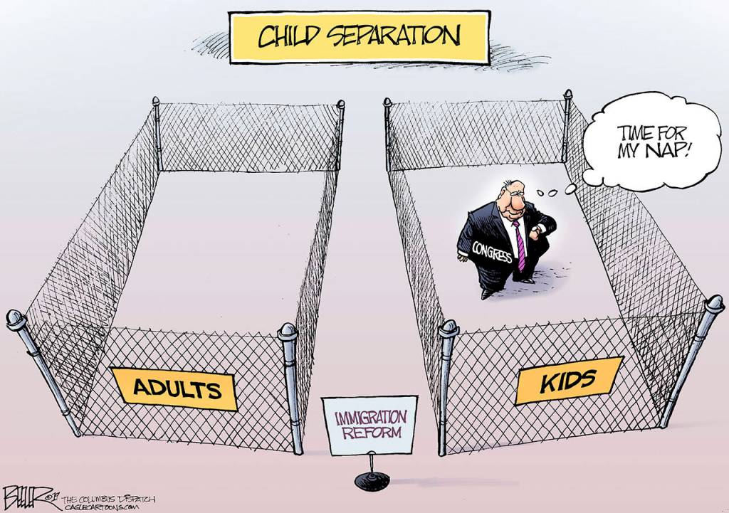 Editorial cartoons for Sunday, May 5