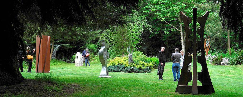 Karla Matzkes sculpture park is on the Camano Island Studio Tour, which starts on Friday. (Karla Matzke)