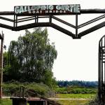 One of several amusement-type structures that are about to come down at the Biringers old Spencer Island location is Galloping Gertie, a goat bridge. (Dan Bates / The Herald)