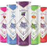 San Juan Seltzer, with five flavors of hard seltzer, is produced by Schooner Brewery in Seattle. (San Juan Seltzer)