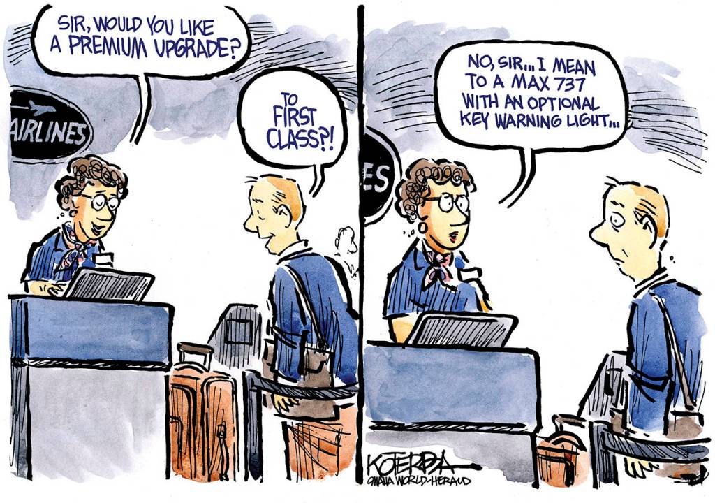 Editorial cartoons for Wednesday, May 8