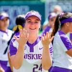 University of Washington catcher and Meadowdale alum Emma Helm. (University of Washington)
