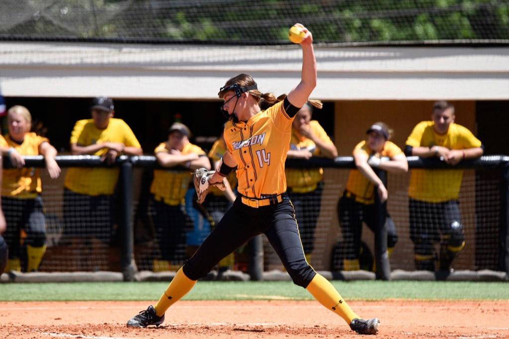 Towson pitcher and Lake Stevens alum Sara Johnson. (Marissa Spears)