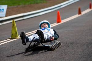 Free luge sessions draw young daredevils to Camano Island