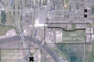 Work on Marysville’s First Street bypass begins next week