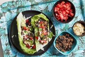 Inside-out tacos are a fresh take on the hard-shell classic