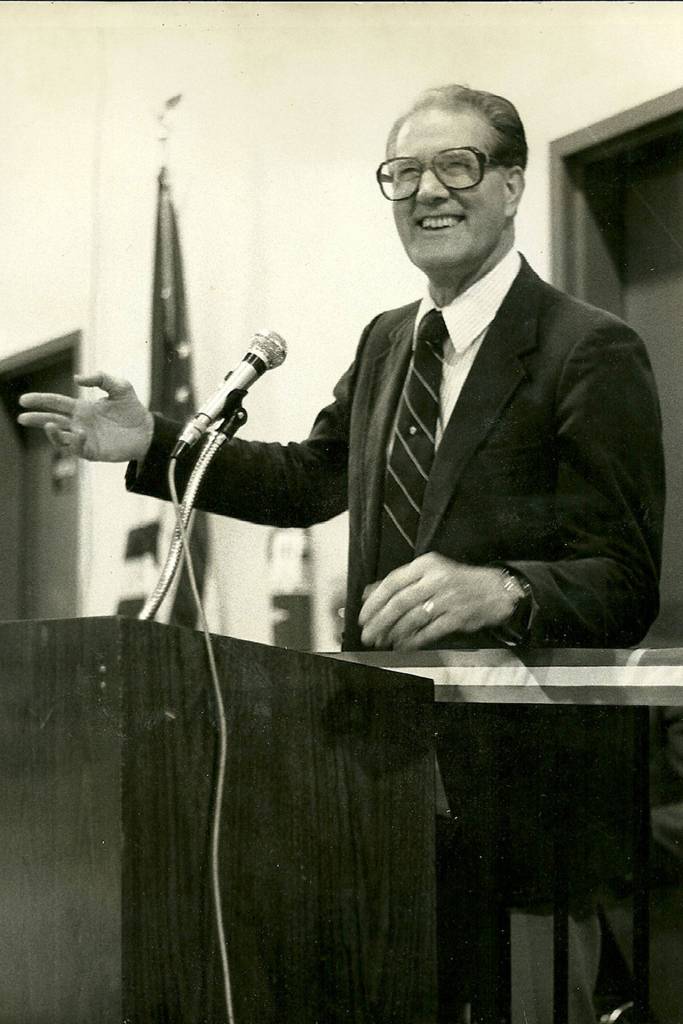 Willis D. Tucker was elected as the first Snohomish County executive in 1980 and served three terms in the office beforeretiring in 1991. (Contributed photo)