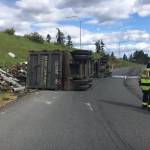 No one was injured in the crash. (Washington State Patrol)