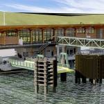 An artists rendering of the new ferry terminal under construction in Mukilteo. (Washington State Department of Transportation)