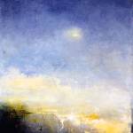 Lightning Strike is an acrylic painting by C.A. Pierce, a retired flight attendant who lives in Kirkland.