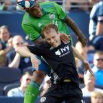 Sporting Kansas City edges the Sounders, 3-2
